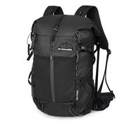 windhike Naturehike Sac à dos de randonnée léger 5L/15L/25L/30L, sac étanche de Camping, sac à dos d'extérieur pour adultes (30+5L, Noir)