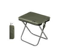 windhike Naturehike Tabouret de camping pliable ultra léger 325 g, capacité de charge 180 kg, pliage rapide en une seule pièce, pour camping, pêche, pique-nique (vert)