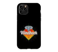 Windhoek Namibie Rétro Éléphant Vintage Afrique Souvenir Coque pour iPhone 11 Pro