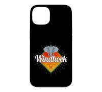 Windhoek Namibie Rétro Éléphant Vintage Afrique Souvenir Coque pour iPhone 13