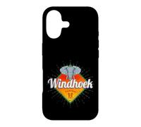Windhoek Namibie Rétro Éléphant Vintage Afrique Souvenir Coque pour iPhone 17