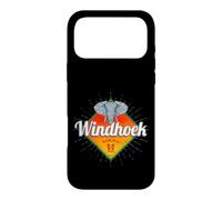 Windhoek Namibie Rétro Éléphant Vintage Afrique Souvenir Coque pour iPhone 17 Pro Max