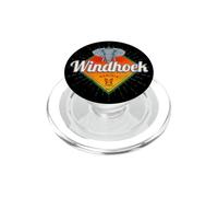 Windhoek Namibie Rétro Éléphant Vintage Afrique Souvenir PopSockets PopGrip pour MagSafe