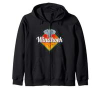 Windhoek Namibie Rétro Éléphant Vintage Afrique Souvenir Sweat à Capuche