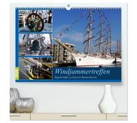 Windjammertreffen - Segelschiffe zu Gast in Bremerhaven (hochwertiger Premium Wandkalender 2026 DIN A2 quer), Kunstdruck in Hochglanz: Die Sail in ... Segelschiffstypen sind hier zu sehen!