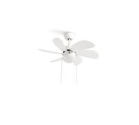 Windlight easy - ventilateur de plafond 53w silencieux ø86 cm - Blanc