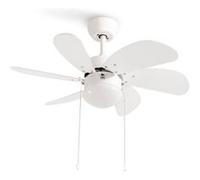 Windlight easy - ventilateur de plafond 53w silencieux ø86 cm - Blanc Blanc G