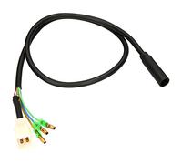 windmeile | Câble de Moteur pour Moteur de moyeu Bafang, Moteur de Roue arrière 75cm 170cm, Code Couleur, Prise 9-pin, vélo, E-Bike, vélo électrique, Pedelec