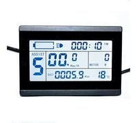windmeile | Display KT-LCD3, Professional, Computer di Bordo, tachimetro, Display LCD, illuminato, e-Bike, bici elettrica, pedelec, 24V/36V/48V