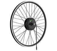 windmeile | E-Bike Moteur moyeu Roue d'obstacle, rayonnée, Noir, 26', 48V/500W, E-Bike, vélo électrique, Pedelec