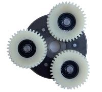 windmeile | Nylon Getriebe Set inkl. Freilauf Ersatzteil für Nabenmotor 250W, 36T, E-Bike, Elektro, Fahrrad, Pedelec