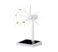 Windmill - Modèle - Décoration de mini-science alimentée par l'énergie solaire | Projet d'apprentissage, énergies renouvelables définies pour la maison et le jardin, affichage d'apprentissage menthe