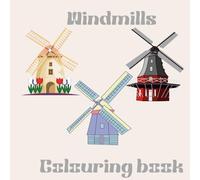 Windmills colouring book