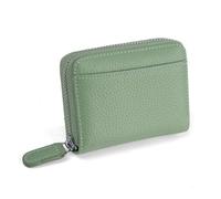 Windmilne Porte-Cartes, étui pour Cartes de crédit, Organisateur, étui pour Cartes, Portefeuille, étui pour Cartes, Banque pour Femmes et Hommes (Vert 11x3.5x8.5cm)