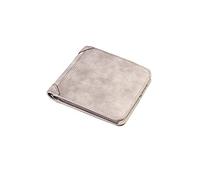 Windmilne Portefeuilles pour Hommes Portefeuille en Cuir pour Hommes, Mince, Hipster, en Cuir de Vache, Porte-Cartes de crédit/pièce d'identité, Porte-Monnaie Pliable (B)
