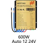 Windmühle Régulateur de charge éolien, 600W/800W, 12/24V ou 48V, 600W Auto 12V 24V