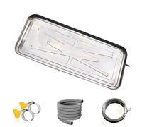 Window AC Drain kit, Portable AC Drip pan, Oil pans for Changing Oil, AC External Unit Device for Heat Pump Split air Conditioner Indoor and Outdoor Units(94x46cm/37x18.1in)