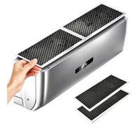 Window Ac Filter - ABS Activated Carbon 36x17cm | 2 Piece Replacement Purification Sheet | Rv Air Conditioner Vent Screen Pad for Summer Winter Home Commercial Apartment Living Room Bedroom