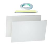 Window AC Side Insulated - Adjustable Seal Board for Air Conditioner Gaps | Foam Insulation Sheet with Dust Proof Barrier Design, Heat Draft Blocking Cover, Panel for Energy Saving Surround Kit