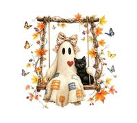 Window Clings Decorations Reusable Spooky Ghost Pumpkin washable multi