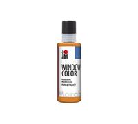 Marabu – Peinture amovible pour fenêtre Window Color Fun & Fancy – 80 ml – Orange