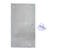 Window Heat Blocker, Aluminum Foil Thermal Barrier Film, Reflective Sun Shield Insulation for House Car Garage Attic Roof, Use for Summer Winter Temperature Control