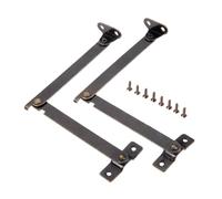 Window Hinges Support de couvercle charnières rester 108 * 11mm décor charnière boîte matériel meubles pour Bricolage