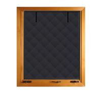 Window Insulation - Insulated Three Layer Covering, Thermal Heat Retention Shield, Cold Weather Energy Saving Solution for Bedroom Home Basement Office Indoor Use, Window Insulation Kit