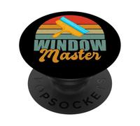 Window Master Nettoyant pour vitres PopSockets PopGrip Adhésif