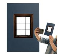 Window Photography Props - Outdoor Location viewfinder, Portable Fun Reusable Picture Framing, Travel Photos Window Frame Props | for Landscapes Portraits Mountaintops Lakesides City Landmarks Party