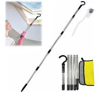 Window Pole Opener with 1.8m Telescopic Reach for Skylight Windows (1.8m)