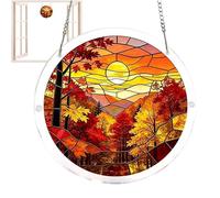 Window Rainbow Maker - 20cm Acrylic Rainbow Light Catcher Ornament | Aesthetic Prism Suncatcher Puzzle Decor for Balcony, Garden, Patio, Farmhouse, Office Or Home Decoration