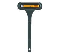 Window Screen Cleaning Brush, Mesh Dust Remover Tool, 16.9×8.26×0.59in Cleaning Gadget with Water Scraper Design, Sturdy Handle System, Efficient Screen Wash Tool for Home Use