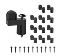 Window Screen Clips - Heavy-Duty 12-Pack Fastener Set | Nylon Frame Latch Hardware | Winter Panel Lock Prevents Shaking for Doors Home Offices Apartments Providing Secure Installation