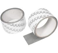 window screen repair tape， 2M/Roll Window Net Repair Broken Hole Tape Sticky Patch Anti-mosquito Mesh Glass Fiber Door Window Mosquito Net Repair Patch-SPAIN,Grey (Color : Svart)