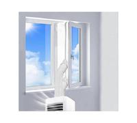 Window Seal for Portable Air Conditioner And Tumble Dryer - Works with Every Mobile Air-Conditioning Unit,With Zip and Hook Tape