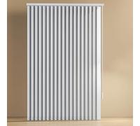 Window Shades Vertical Blinds, Pure White Blackout Fabric Vertical Blind, 90% Blackout UV Protection Vertical Blinds for Sliding Glass Doors Patio Doors(90x180cm/35x71in)