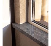 Window Sill Protector, Plaque Décorative De Rebord Fenêtre, Support Transitions, Durable Decorative Panel L Shaped, Cover For Finish Tiles(90 * 18cm/35.4x7.1in)