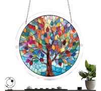 Window Sun-Catcher, Acrylic Jigsaw Pendant Ornament, Rainbow Light Catcher Prism Decor, Memorial Hanging Sun Catcher Piece with Crystal Effect Design for Home Garden Balcony Porch Decoration Use