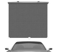 Window Sunshade Curtain - Car Sun Shade | Retractable Car Sunscreen Curtain, Window Shade for Cars Blocks Heat and UV Rays Glare Protection,