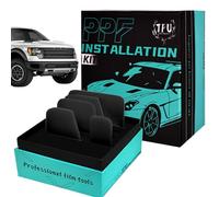 Window Tint Tools Kit, 5-Piece Car Wrap Installation Scraper Set, Multifunctional Detailing Tools for Vinyl Film Application, Auto Wrapping, Showcase Retail Display, Bathroom Mirror, Glass, Shower