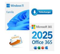 Windows 11 Famille + Office 365 - Version 2025