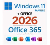 Windows 11 Famille + Office 365 - Version 2025