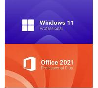 Windows 11 Pro + Office 2021 Pro plus a vie [Pack]