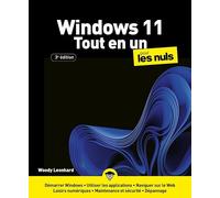 windows 11 tout en un pour les nuls : apprendre windows 11, dépanner windows 11, wifi, bluetooth, réseau windows, edge: |wifi, bluetooth, réseau windows, edge, dépanner windows