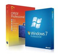 Windows 7 Professional + Office 2010 Professional Download e licence