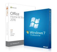 Microsoft Licence Windows 7 Professional + Office 2016 Professional e licence