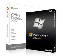 Windows 7 Ultimate & Office 2016 Professional
