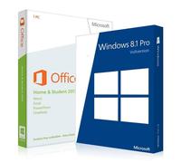 Microsoft Logiciel Windows 8.1 Pro + Office 2013 Home & Student