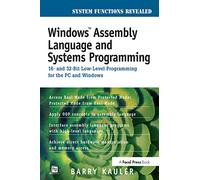 Windows Assembly Language and Systems Programming